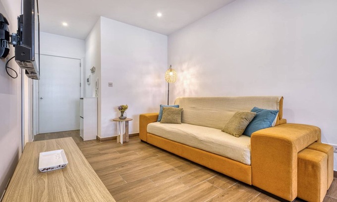 Qala Apartment | Qala Tranquil Escape - Stylish With Terrace AC