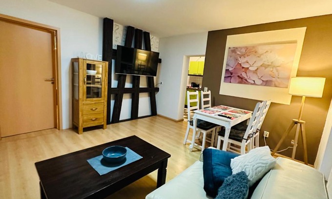 Suhl Apartment | Quartier48 - 2 Stadtapartments oder das ganze Haus bis 9 Personen