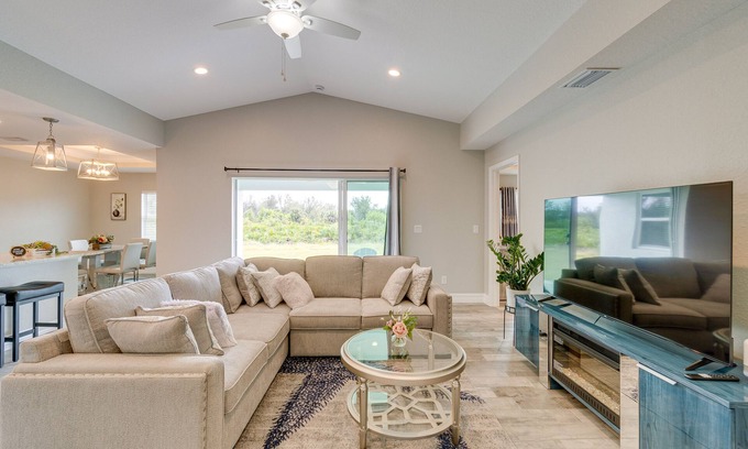 South Gulf Cove House | Quiet Port Charlotte Getaway ~ 12 Mi to Beach!