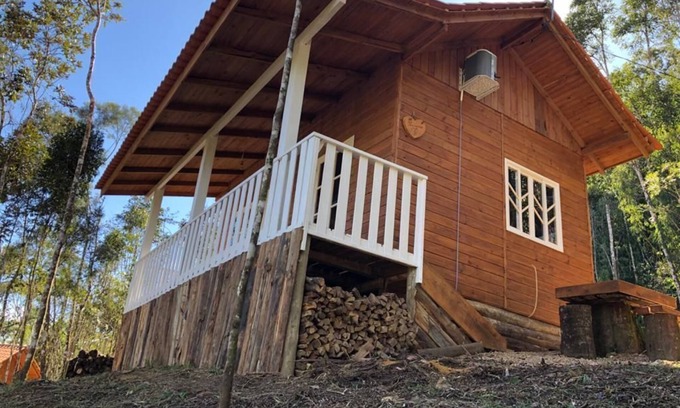 Alfredo Wagner Cabin | Quinta da Vó Sônia Cabins. Cabana Alegria.