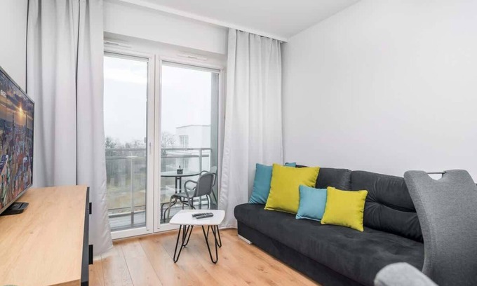 Krzyki Apartment | Róży Wiatrów 25 | Wrocław Apartment | Parking