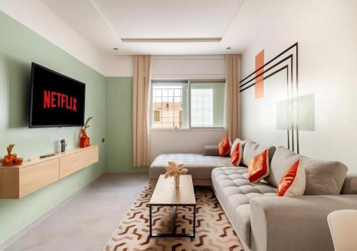 Agdal Apartment | Rabat Agdal confort 2 ch, Wi-Fi, clim, parking