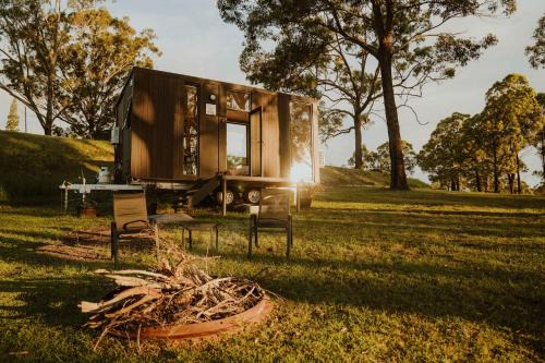 Rainbow Flat House | Rainbow Retreat by Tiny Away