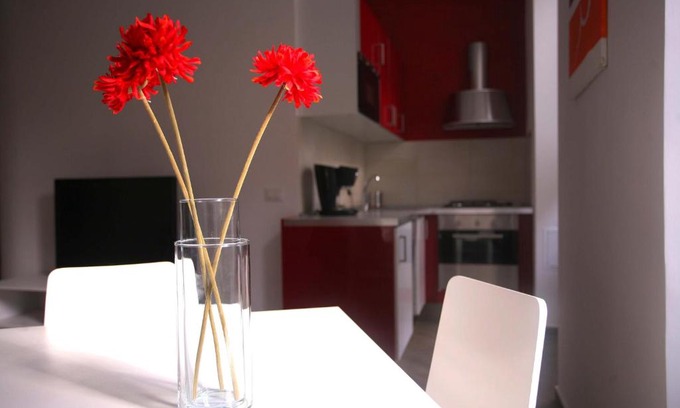 Flaminio Apartment | Red Flat In Rome