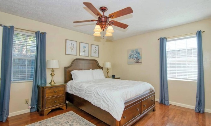 Johnson City Apartment | Relax at the serene and spacious duplex nestled in the peaceful, family-friendly neighborhood.