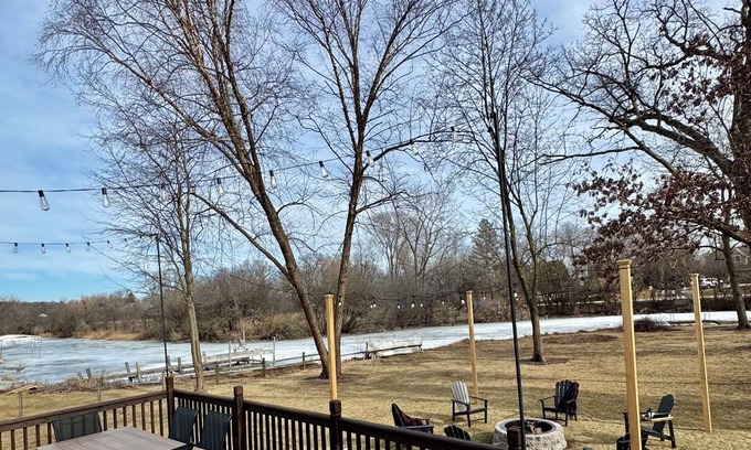 Delafield House | Remodeled Home on Wooded Nagawicka Lake Channel