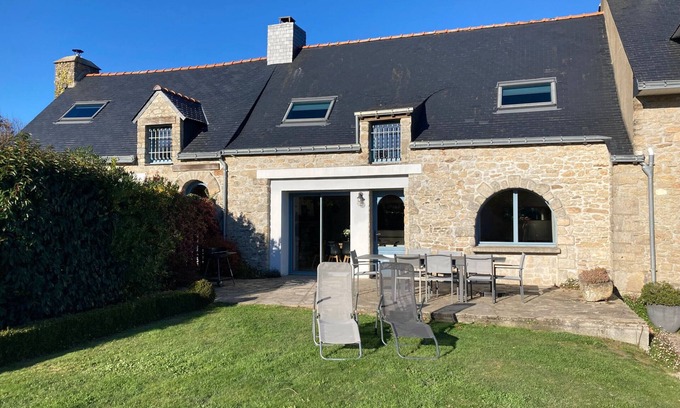 Mesquer Cottage | Renovated 18th Century Farmhouse with Modern Amenities, Near Mesquer, France