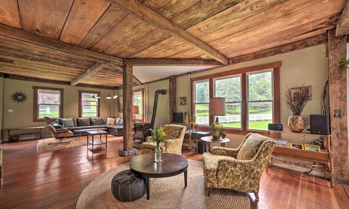 Meredith House | Renovated Catskills Farmhouse with Game Room!