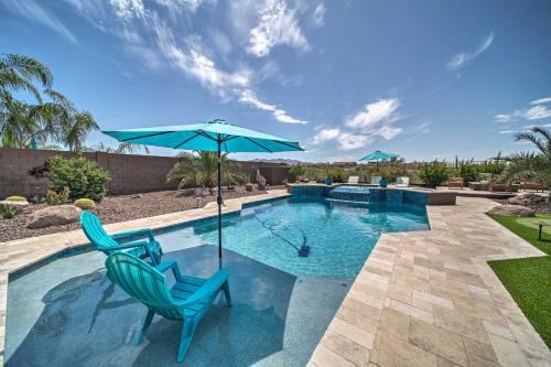 Estrella Mountain Ranch House | Resort-Style Pool and Spa Upscale Goodyear Home