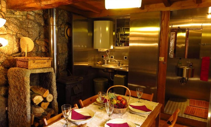 Lazarim House | Restored, rustic and rural mini cottage in typical Portuguese village