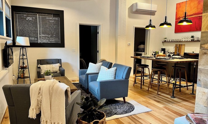Shelburne Falls Apartment | Revitalized Firehouse Retreat in Downtown Shelburne Falls. Walk to Everything!