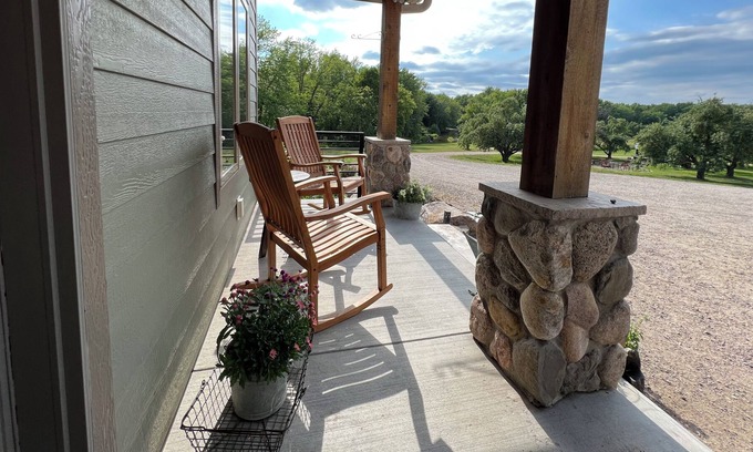 Carver County House | Right out of a Hallmark movie it is a perfect get away from it all!