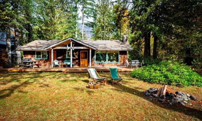 Baring Cabin | Riverfront cabin, 25 minutes to Stevens Pass