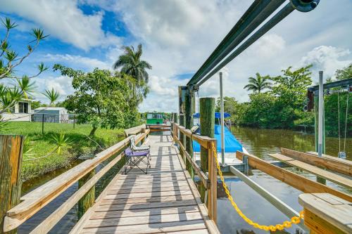 Fort Myers House | Riverfront Fort Myers Home with Boat Dock!