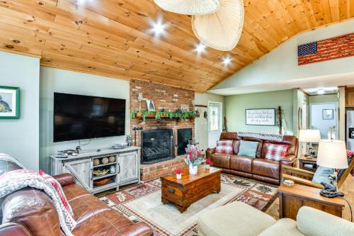 Newland House | Riverfront Newland Home with Pool and Golf Club Access