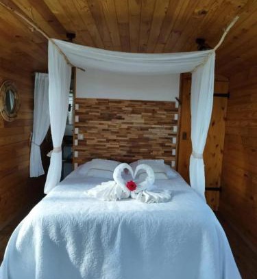 Cabariot House | Roulotte à la campagne avec son spa à Cabariot