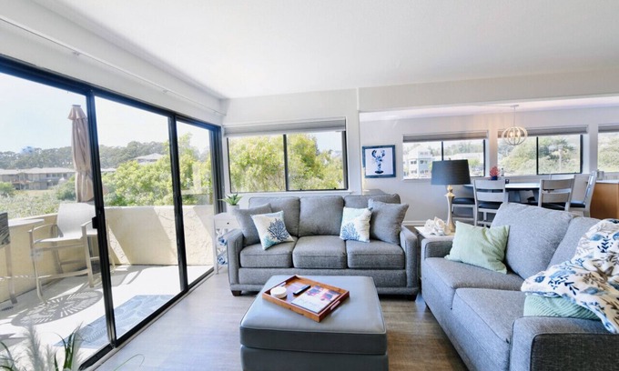 Rio del Mar Condo | Royal Villa - Ocean View - Heated 80° Pools - SEASCAPE`S BEST 1 BEDROOM - End Unit