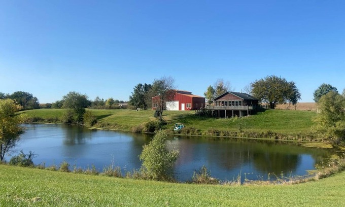 Opheim Cabin | Rustic and Secluded 1 Bedroom Cabin Retreat. Located on Private Stocked Pond.