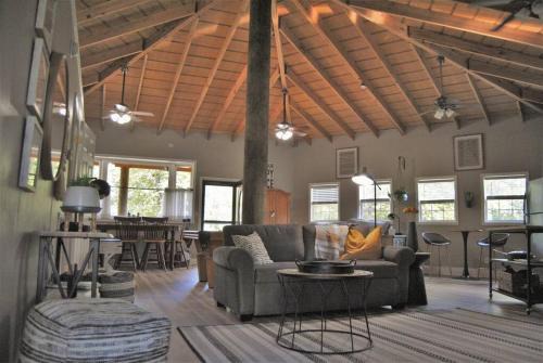 Houston County House | Rustic Modern Cabin at Jadon's Pond