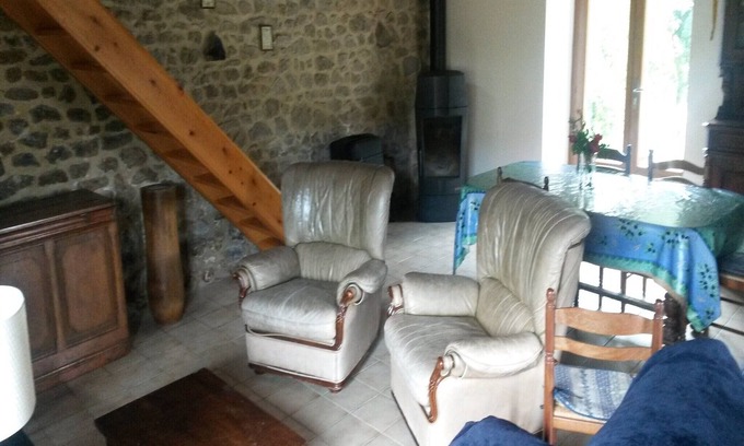 Sauvain House | Rustic Retreat in Goutte-Claire