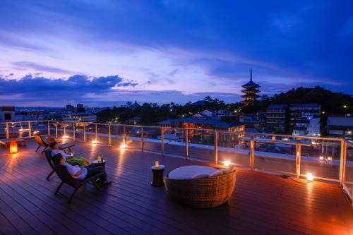 Nara Hotel | Ryokan Asukasou at the entrancne of Nara park