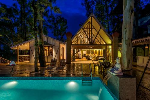 Nandanwan Villa | SaffronStays Tudor Rose, Panchgani - luxury chalet with beautiful valley views