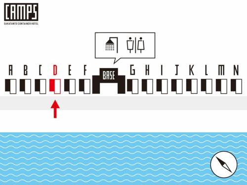 Sakata Hotel | SAKATANTO Container Hotel CAMPS - Vacation STAY 93094v
