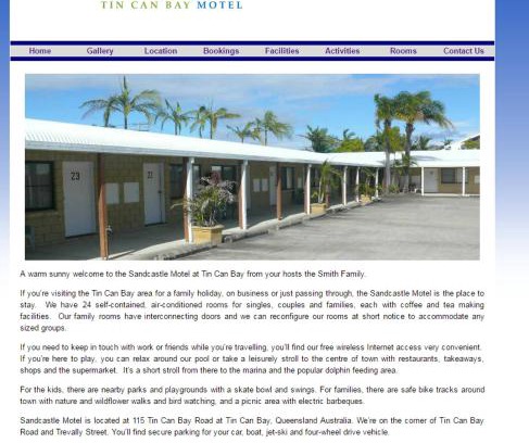Tin Can Bay Hotel | Sandcastle Motel Tin Can Bay