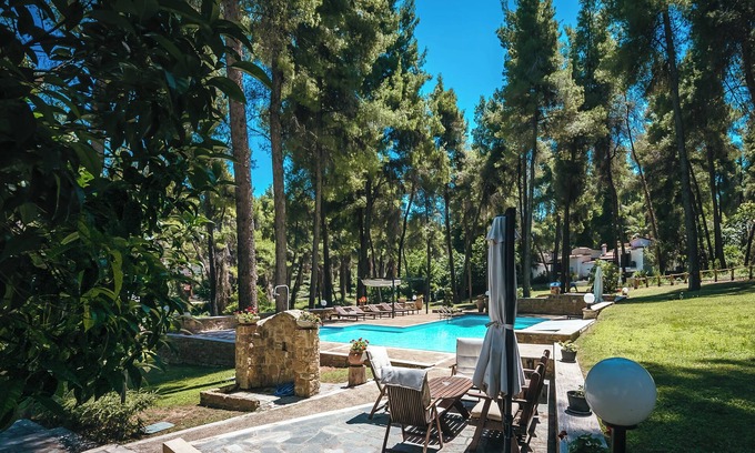 Sane Villa | Sani Cape 14 Shared Pool Villa, Sani