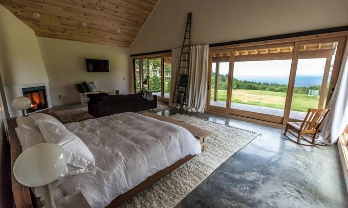 Pine Bush Ski Chalet | Scandinavian Inspired Chalet, Luxury, privacy, seclusion, mountain views