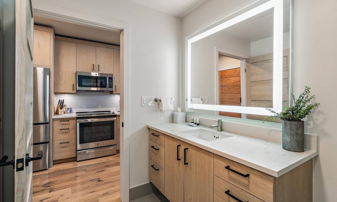 Tamarack Resort Condo | Scenic Condo with views|Fireplace & Balcony