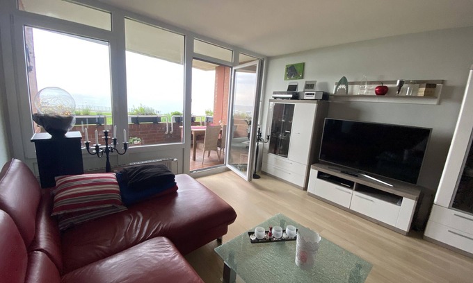 Innenhafen Apartment | Schönes Feriendomizil mit Meerblick Südstrand Nähe Fliegerdeich in Wilhelmshaven