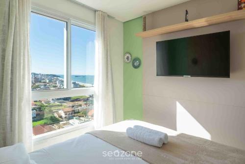 Itacolomi Apartment | Sea View Apt w/BBQ 70m - VHB1104