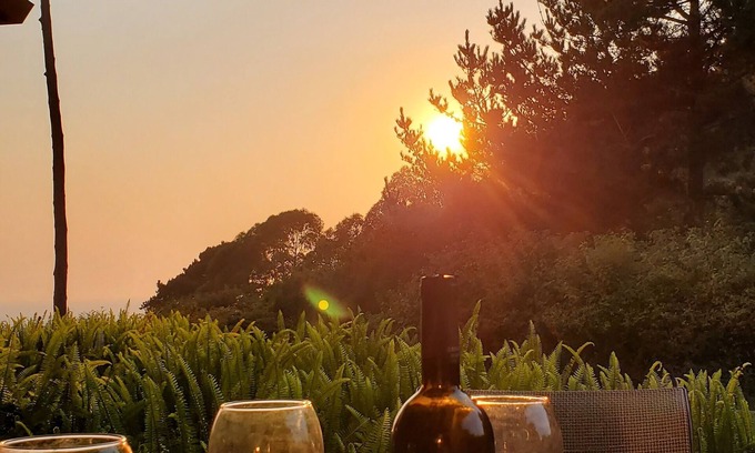 Rio del Mar Condo | Seaside Sanctuary: Stair-Free 2BR Villa, Ocean Views from 3 Patios