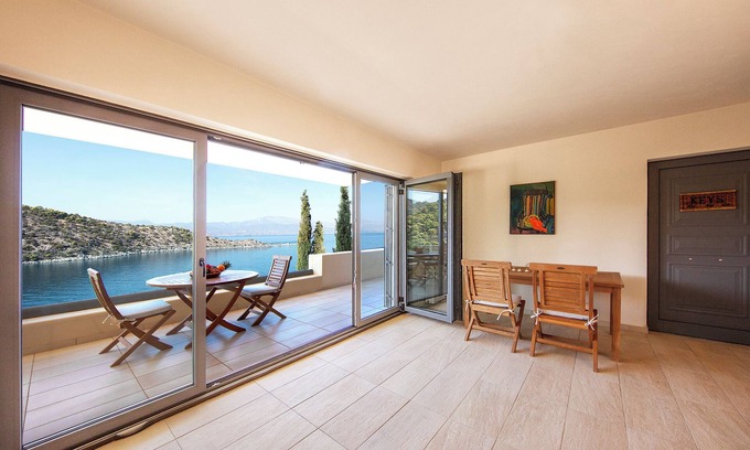 Katakali Villa | Seaside Splendor: First Floor in our Crystal View Villa with Breathtaking Views