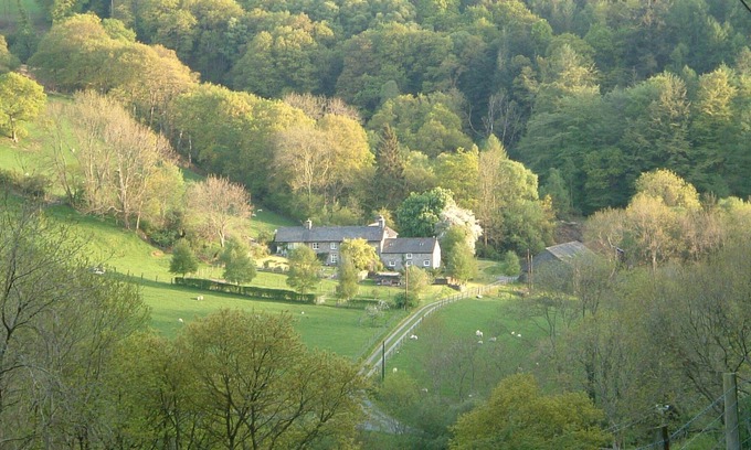 Cwrt Cottage | Secluded stone-built cottage on farm in Mid -Wales, near beaches and mountains.