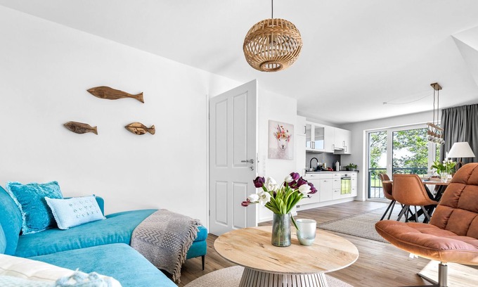 Norddeich Apartment | Seeräuber bei Büsum- mit Balkon, Parkplatz und WLAN