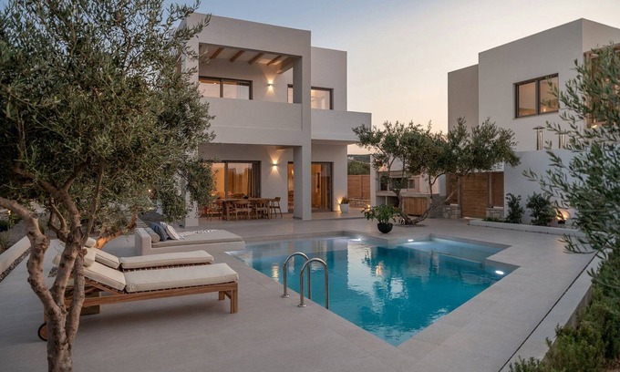 Tavronitis Villa | Sensational Chania Villa | Villa Roshi | 3 Bedrooms | Private Outdoor Pool and.