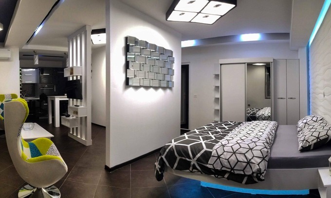Strumica Apartment | Sensational Studio Apartment With An Open Rooftop Terrace