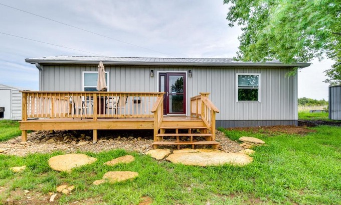 Bixby House | Serene Belgrade Hideaway with Fire Pit and Grill!