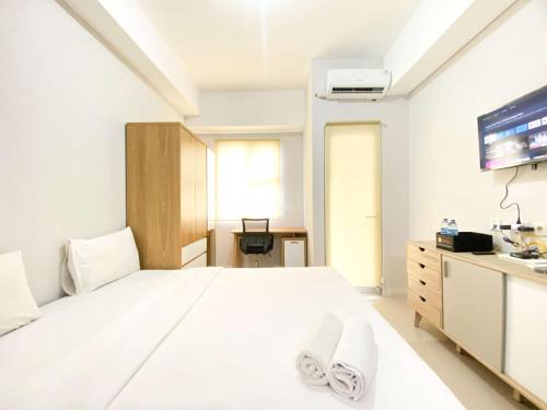 Bekasi Timur Apartment | Serene Designed Studio Transpark Juanda Bekasi Timur Apartment By Travelio