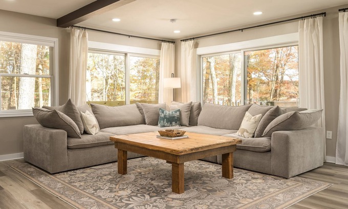 Rowland House | Serene Lakeside Escape | Firepit Fireplace & Dock