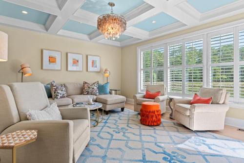 South Beach Villa | Serene, Pet Friendly Sea Pines Villa Near Beach with Pool Access