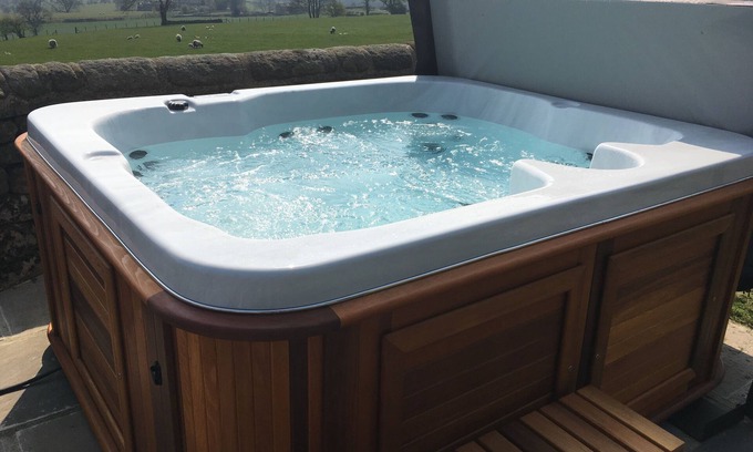 Otley Cottage | Set on a working Dairy farm stunning views, a hot tub and pet freindly