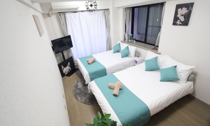 Honmachi Apartment | Shinjuku 1-Stop! Walk to Hatsudai/4-Person Stay with Wi-Fi (A)
