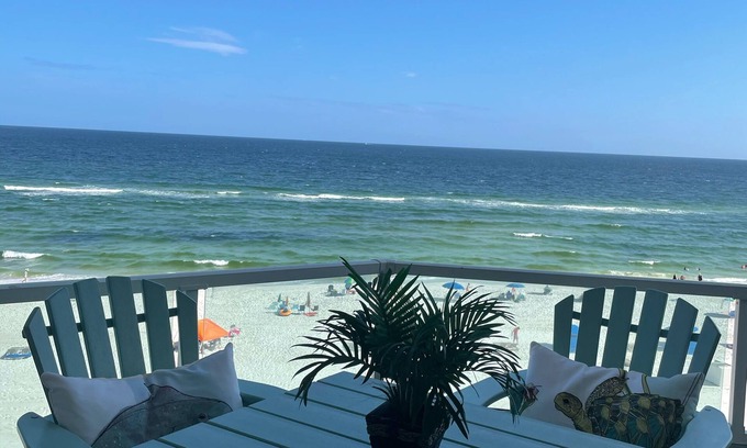 Orange Beach Condo | Silver Beach 502, Beachfront with breathtaking views! 2 bedroom, 2 bath