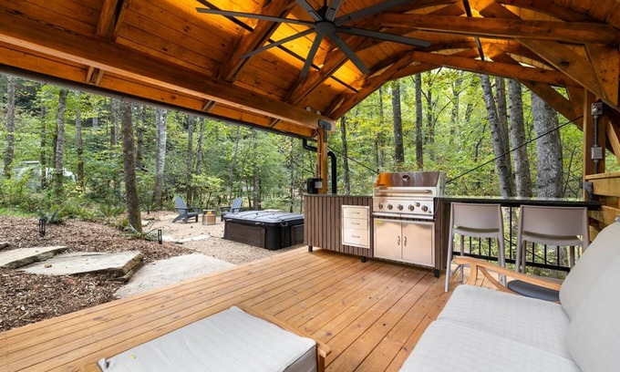 Pisgah Forest Villa | Silver Fern in Pisgah Forest