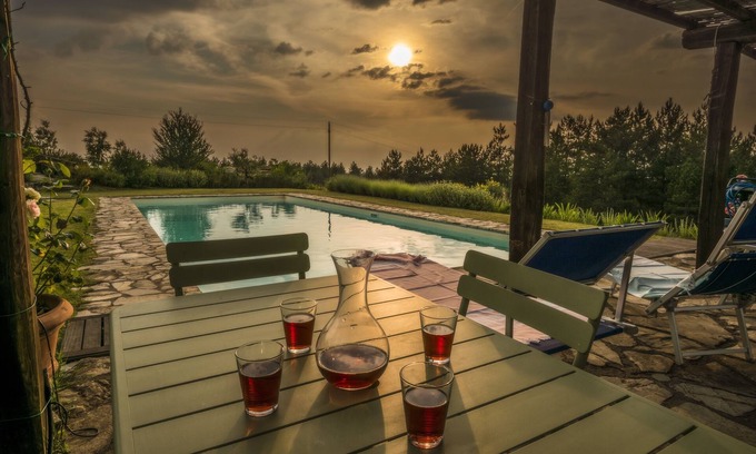 Castellina in Chianti Villa | Single-level Villa, panoramic position, AC, 6x16m private Pool, Whirlpool & Spa