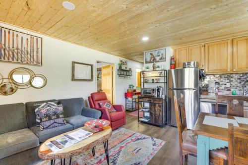 Red River Apartment | Ski-In Red River Retreat Balcony, Mountain Views!