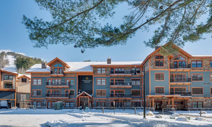 North Conway Apartment | Ski-in/ski-out Cranmore Mountain Resort Condo!